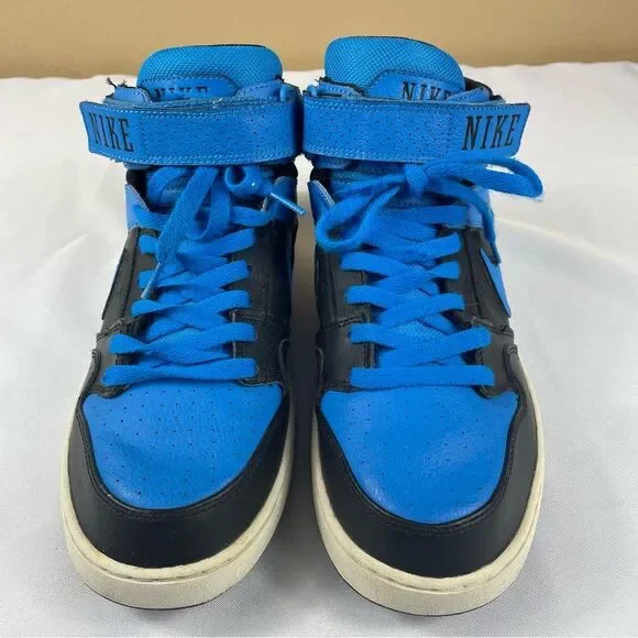 Nike Zoom Morgan 2 Blue/Black Mid Sneakers Men’s Sz 11 (407360-044) - Picture 3 of 10